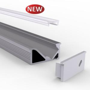 Wholesale 24*11mm Recessed LED Profile 6063 Aluminum Light Channel For Cabinet from china suppliers