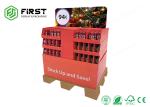Matt Finish E Flute Cardboard Pop Displays ODM / OEM
