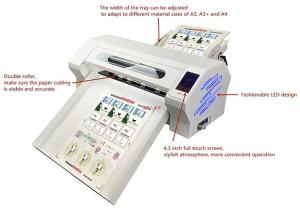 Wholesale Automatic Grade Label Sticker Loger Cutter Machine from china suppliers