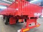 I Beam Side Drop Semi Trailer Truck 12500x2500x1500 Mm