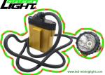 25000lux High Brightness Mining Cap Lights 10.4Ah SAMSUNG Battery With Anti