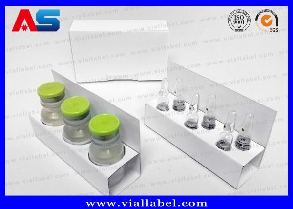 300g Paper Bottle Box Packaging For 2ml Peptides Glass Vial pharmaceutical