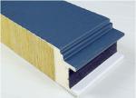 Noise Reduction Rock Wool Sandwich Insulation Panel For Steel Thickness 0.4 - 0
