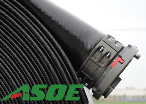 8" × 50ft Rubber Mining Hose , Black Water Drain Hose Fungus Degradation