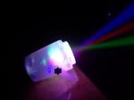 RGBWA LED Beam Effect Light 5pcs 3w LED DJ Disco Lights 50 - 60hz No Dmx