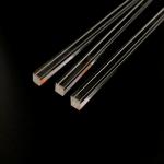 Solid Quartz Capillary Rod Square 0.51X0.51mm