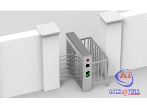 Wholesale Public Toilets Bi Directional SUS304 Full Height Turnstiles Coins Operated from china suppliers