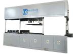 Aluminum Alloy Paper Pulp Molding Machine 380V Sugarcane Making
