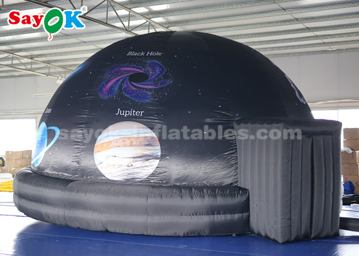 6m Portable 360 Degree Inflatable Planetarium Dome Tent For Science Museum