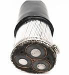 Low Voltage Direct Burial Aluminum Cable PVC Sheathed 2 Cores For Underground