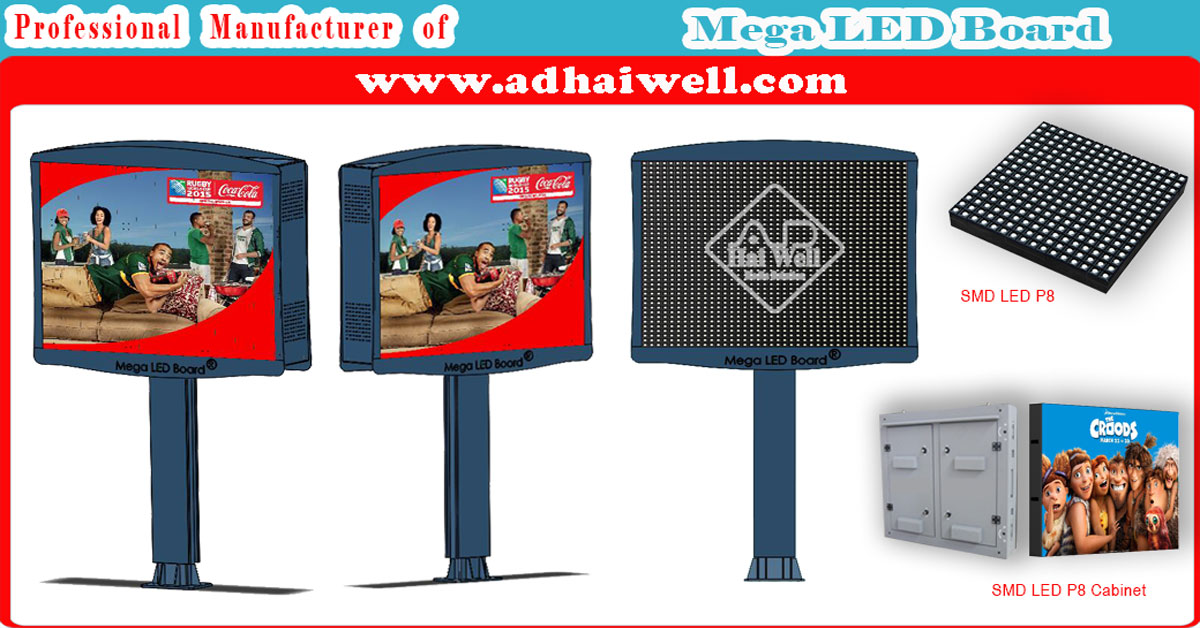 Mega LED Board Digital Advertising Billboard China Supplier