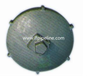 Wholesale OEM custom casting products cast iron pipe end cap from china suppliers