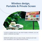 21.5 Inch Android Smart Digital Signage and Display Floor Kiosk LCD Advertising