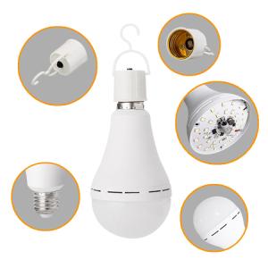 Wholesale Solar Rechargeable Bulb 5000k Triac dimmable 2 Hours battery life from china suppliers