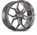 Chrome Polished Brushed 1 Piece Forged Wheels Deep Concave Deep Dish