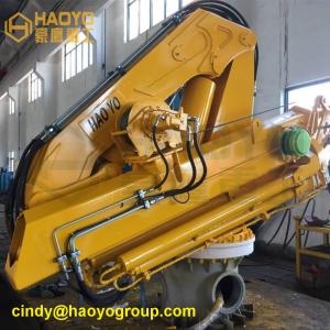 Wholesale 1 ton Foldable Hydraulic Boom Shop Marine Pedestal Cranes Marine Ship Deck Crane from china suppliers