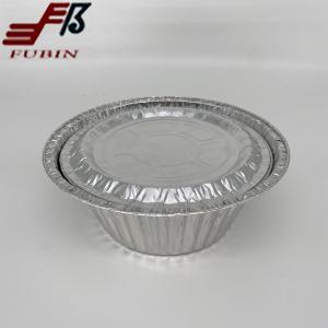 Wholesale Deep 800ml Round Foil Trays Heat Resistance Food Package from china suppliers