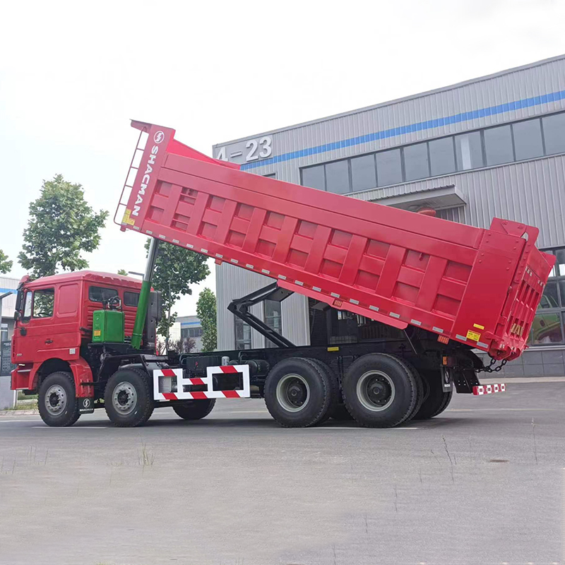 380hp Shacman Dump Truck 4x2 6x4 8x4 Used Tipper Truck with 10 Forward Shift Number