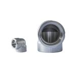 90 Degree Stainless Steel Reducing Elbow Grey Hot Dipped Galvanized