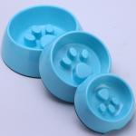 Non Slip Slow Eating Cat Bowl Prevent Cat Food Splash Water Pet Slow feeder