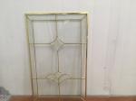 Metal Frame Cabinet Door Glass Panels Moisture Proof Board Plywood