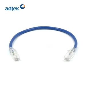Wholesale Blue CAT5E Ethernet Network Cable , 24AWG UTP Cable Patch Cord from china suppliers