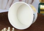 Take Away Branded Ice Cream Cups Food Grade For Frozen Yogurt Shop