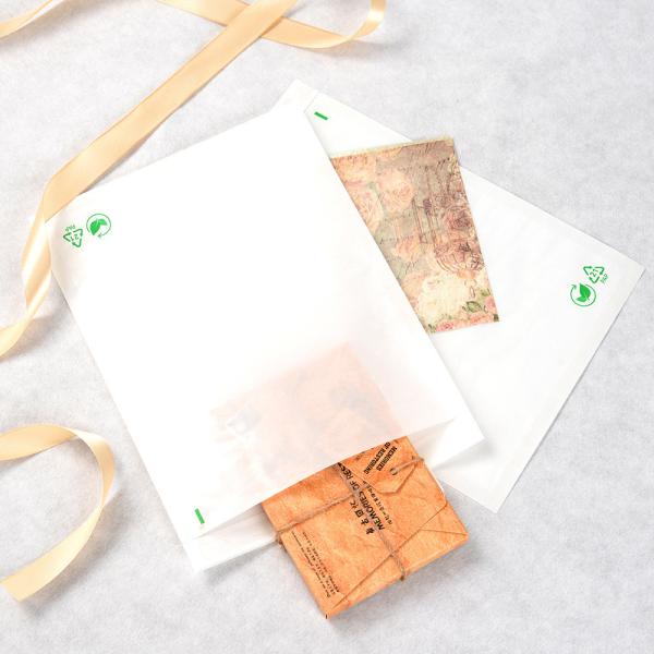 Custom Printed Biodegradable Recycled Glassine Paper Bag Craft Paper Gift Bags