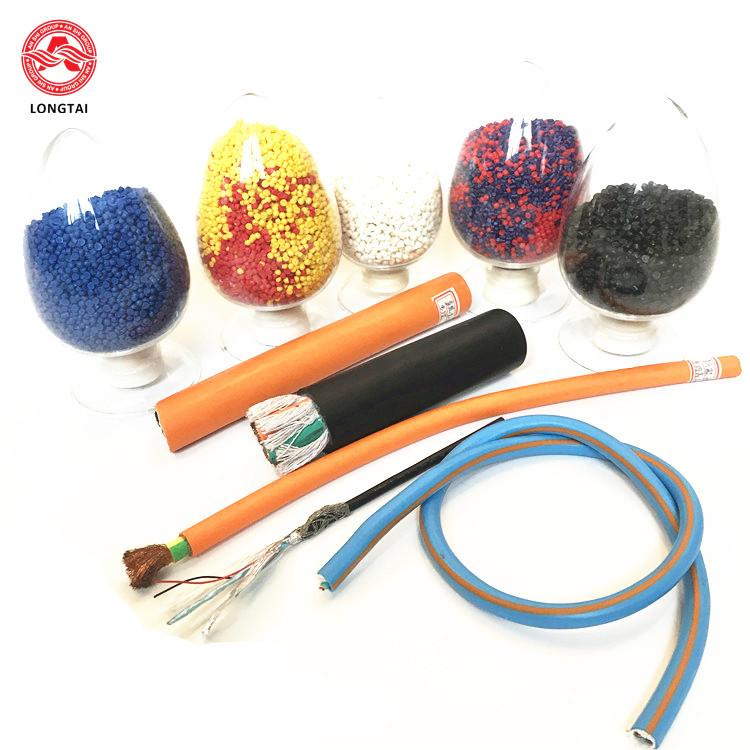 Insulation Material Wire Cable PVC Compound 100% Environmental Protection