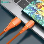 Hishell Nylon Braid Mobile Phone USB Cables Type C Anti Abrasion