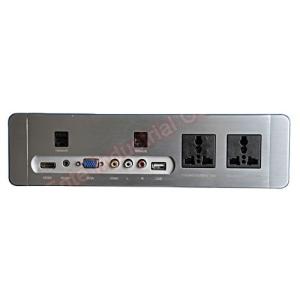 Wholesale Multiple Hotel Wall Mount Media Hub Socket / Wall Mount Media Jack from china suppliers