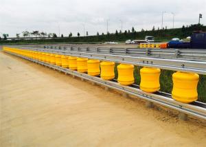 Wholesale Traffic Safety Eva Buckets Rolling Guardrail Road Roller Barrier Anti Crash from china suppliers