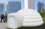 Round Recyclable Inflatable Bubble Tent Dia 15m Outdoor Transparent Tent
