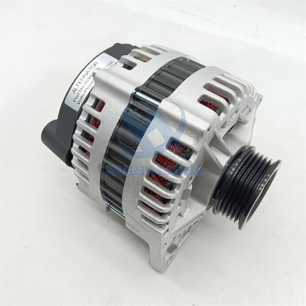 3698351 Truck Spare Parts 24V 110A Alternator For ISG ISX Diesel Engine
