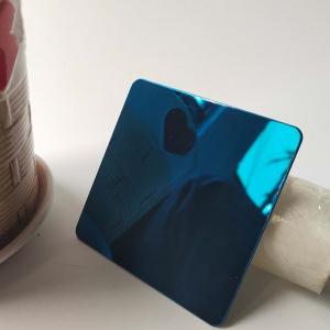 Wholesale Blue 304 Mirror Finish Stainless Steel Sheet Max. Width 1500mm from china suppliers