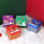 Christmas Eve Apple Custom Paper Packaging Box Candy Paper Bag Cookies Box