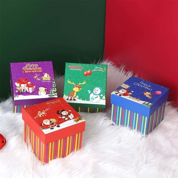 Christmas Eve Apple Custom Paper Packaging Box Candy Paper Bag Cookies Box