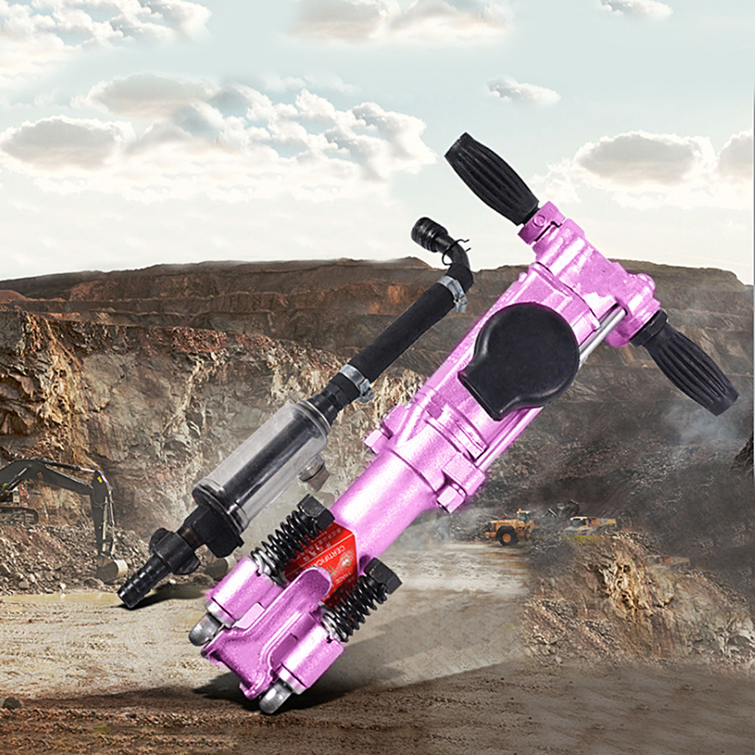 22J Impact Energy Hand Held Jack Hammer for Small Rock Drilling Rig Machine
