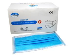 Wholesale Disposable Medical Face Mask With Earloops 50 Pack EN14683 Tested from china suppliers