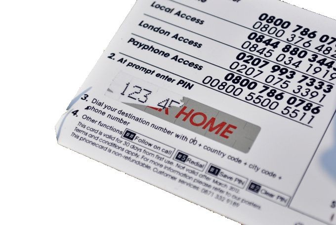 SLE4442 RFID plastic pvc smart contact chip Card