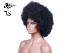 Tight Afro Kinky Curly Full Lace Human Hair Wigs Short Black Wigs Heavy Density