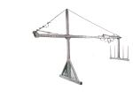 8.3mm Wire Gondola Suspended Platform Scaffolds Anti Tilting