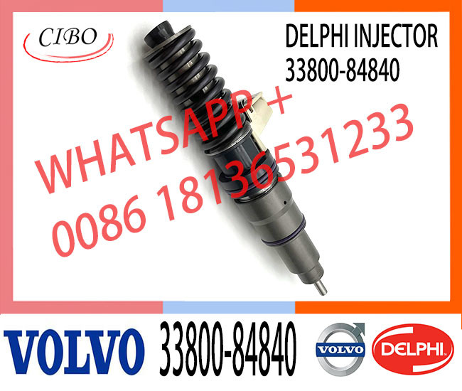 4 Pin Excavator engine parts Diesel Fuel Electronic Unit Injector BEBE4D21002 33800-84840 For HYUNDAI L ENGINE