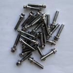 Performance M8 x1.25x 32MM Titanium Flange Bolt for Racing Car Black/Green