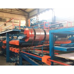Wholesale 6 Meters / Min EPS Sandwich Roof Wall Panel Production Line Working Speed from china suppliers