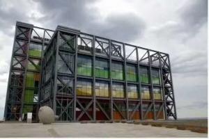 Wholesale H Shape Beam &amp; Column Prefabraicted Garage Steel Frame For Office / Industrial Building from china suppliers