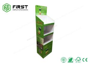 Wholesale Advertising 4 Shelf Corrugated Retail Cardboard Floor Displays With Color Printing from china suppliers