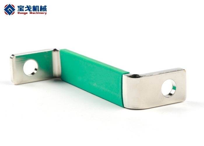 Copper Braided Busbar Flexible Connector with Heat Shrink Sleeve and ISO9001 Certification