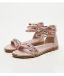 BS136 Flat Roman Shoes 2021 New Ladies Fashion Casual Sandals Vacation Travel