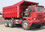 70 tons 6X4 Mine Dump Truck brand Sinotruk HOWO with HYVA Hdraulic lifting
